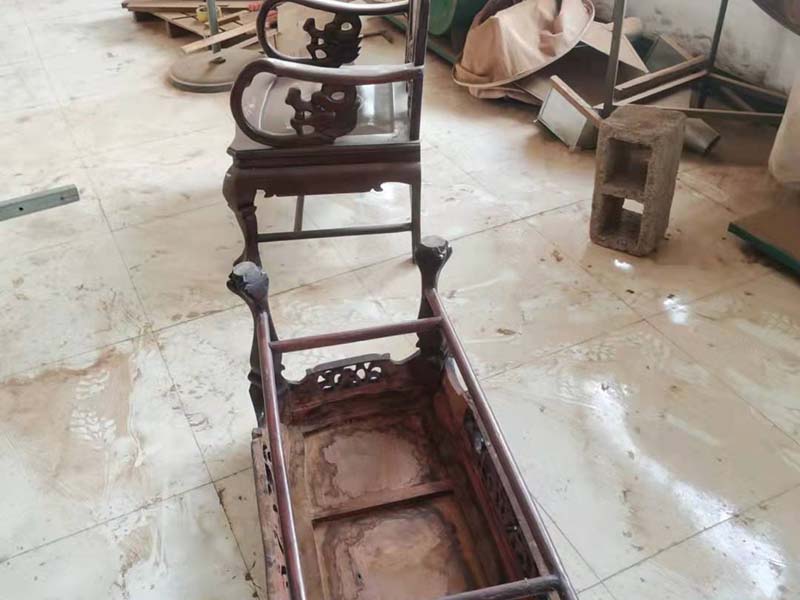 双清老旧红木家具保养维修厂